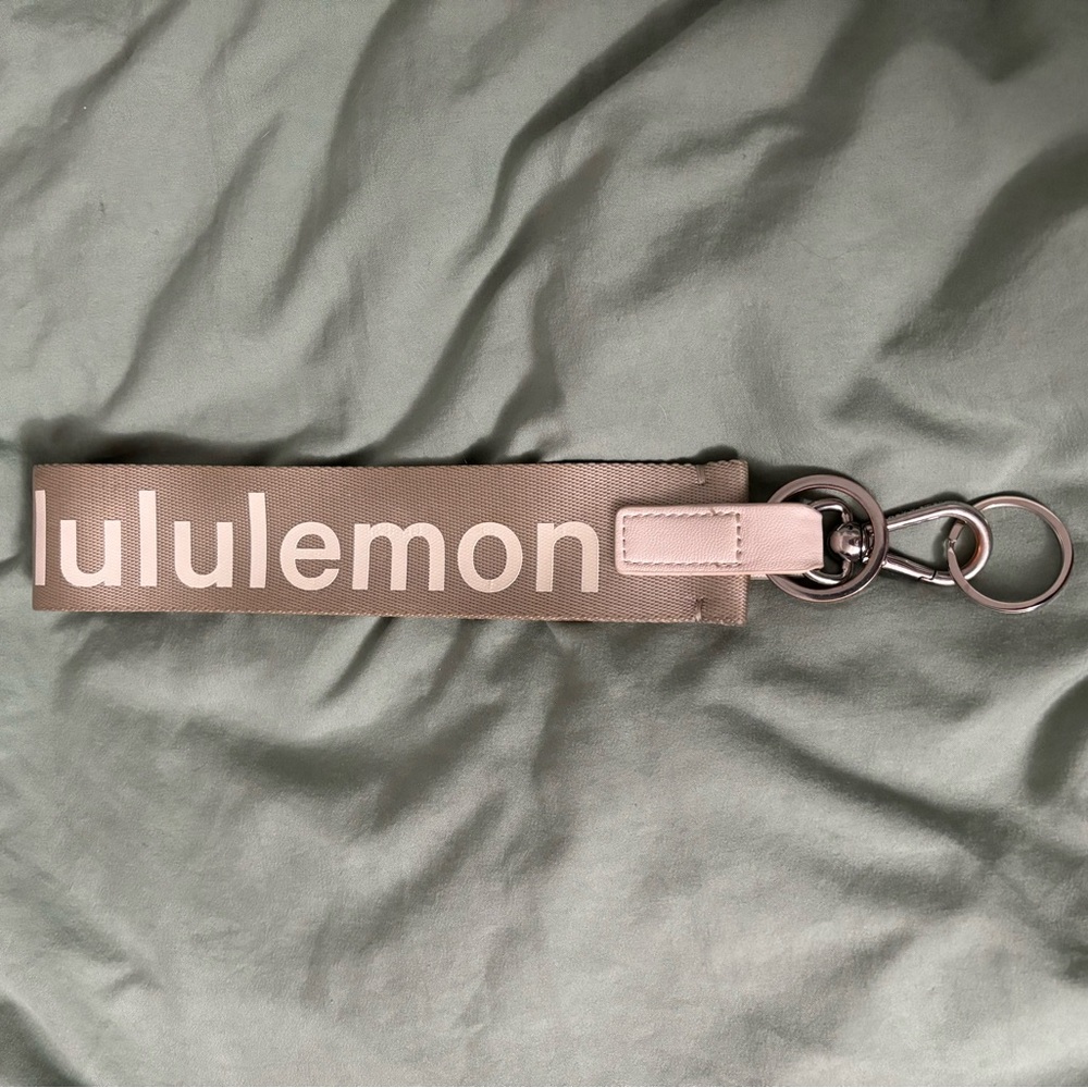 Lululemon Never Lost Keychain